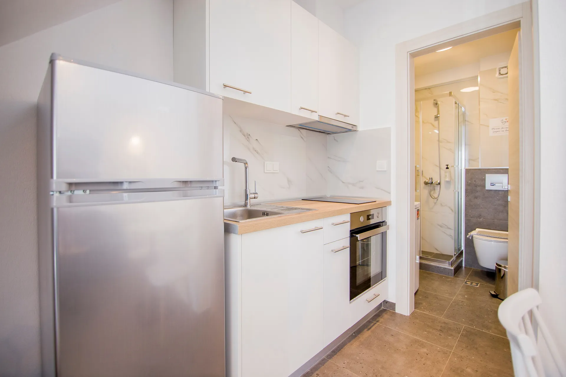 Tiara Holidays - Olympiada Residential Complex & Villas - Two Bedroom Loft with Pool Access - kitchen.webp